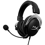 HyperX CloudX Official Xbox Licensed Wired Over The Ear Headset with Mic Silver