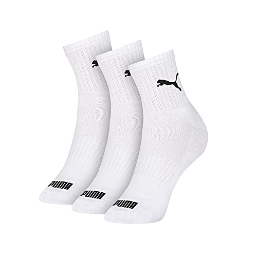 Meia Cano Médio Esportiva, Puma, Feminino, Branco, 34/38