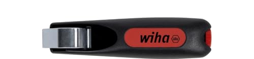 (-14%) Wiha Abmantelungswerkzeug 130mm I mit selbstdrehender Schleppklinge für Rundkabel I Universal-Abmantelungswerkzeug I Entmanteler I Kabelmesser (44240)