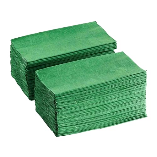 Perfectware - PW-2 Ply Dinner Napkin Hunter Green- 125 2 Ply Hunter Green Dinner Napkins - Pack of 125ct