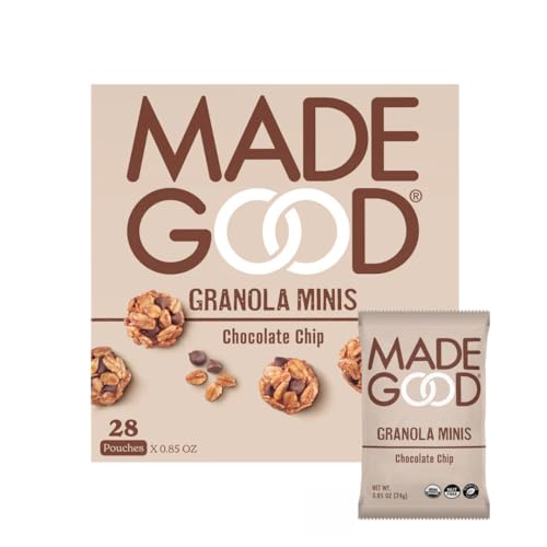 MadeGood Organic Chocolate Chip Granola Bites, 5ct x 0.85oz