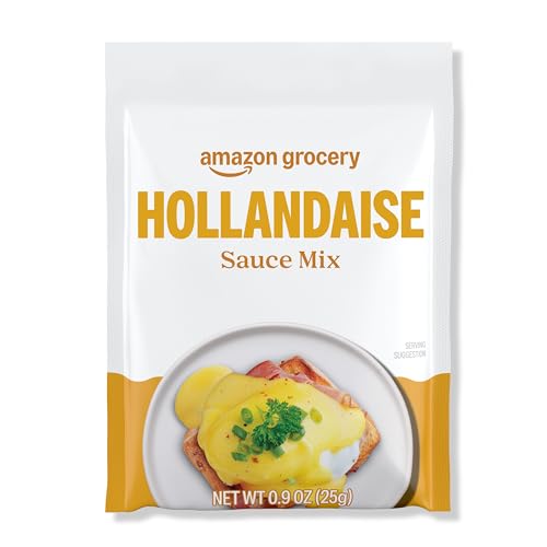 Amazon Brand - Happy Belly Hollandaise Sauce Mix, 0.9 ounce (Pack of 1)
