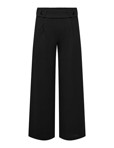 (-30%) JdY Damen Jdygeggo New Long Pant JRS Noos Hose, Black/Detail:Black Buttons, XXL / 32L EU
