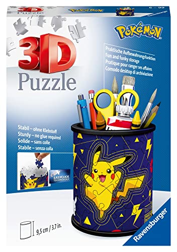 (-26%) Ravensburger 3D Puzzle Utensilo Pokémon Pikachu - Stiftehalter ab 6 Jahre