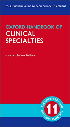 Oxford Handbook Of Clinical Specialties book cover