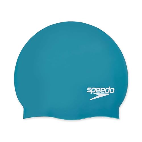 Speedo Unisex-Adult Swim Cap Silicone Elastomeric
