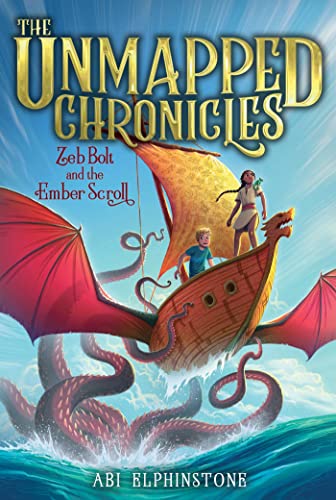 Zeb Bolt and the Ember Scroll / The Crackledawn Dragon book cover
