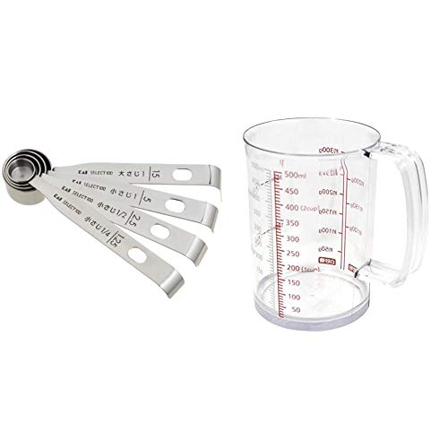 貝印 SELECT100 計量スプーン DH3006＋耐熱計量カップ500ml DH7121