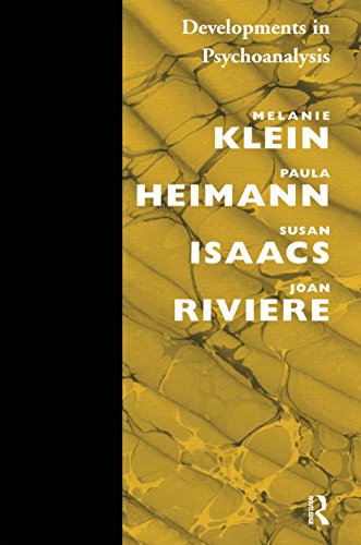 Developments in Psychoanalysis book cover