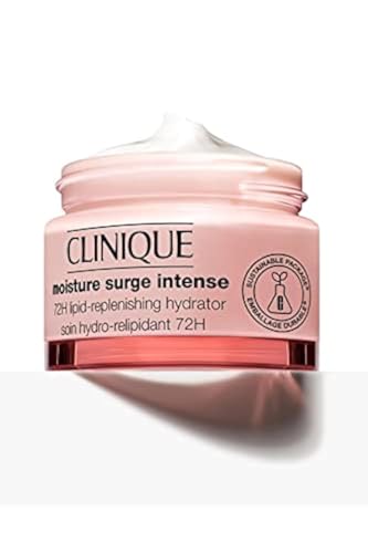 Clinique Moisture Surge Intense 72H Lipid-Replenishing Hydrator Face Moisturizer With Aloe Water + Cica | Hydrating + Moisturizing, 1 Fl Oz