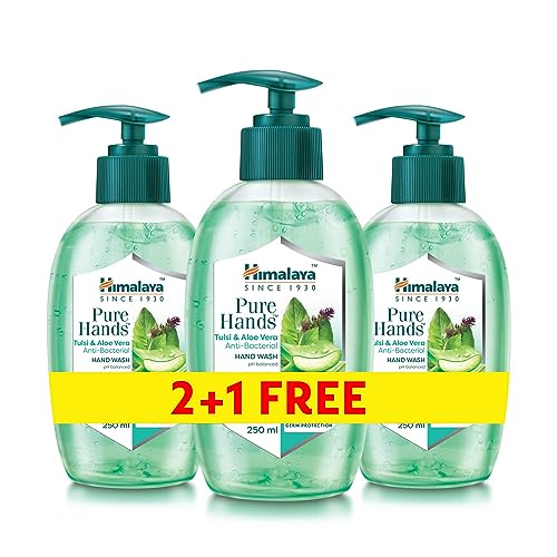 Himalaya PureHands Hand Wash, 3 x 250ml