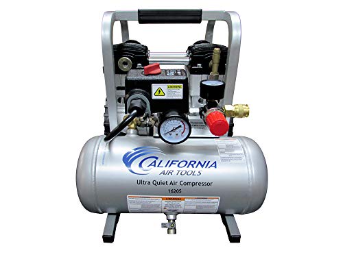 California Air Tools 1620S Ultra Quiet 2.0 HP 1.6-Gallon Steel Tank Compressor