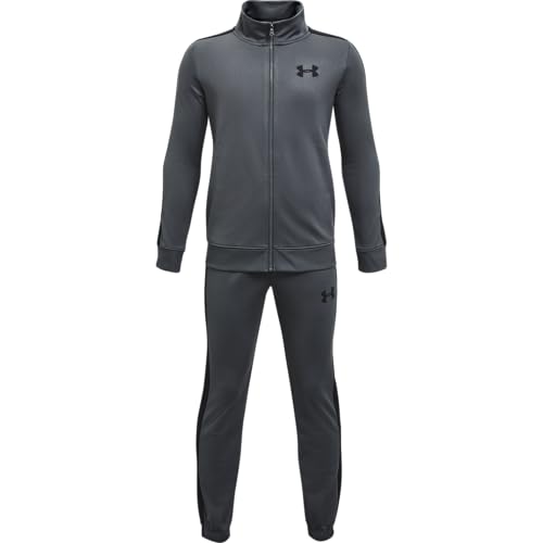 (-40%) Under Armour Jungen Rival Knit Tracksuit Grau M