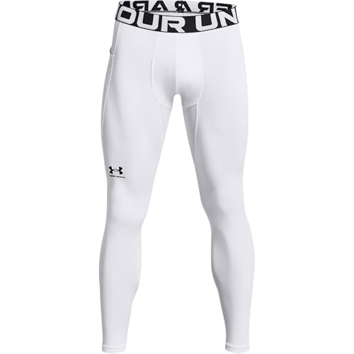 (-34%) Ua Mens Ua Cg Armour Leggings White / / Black Sm