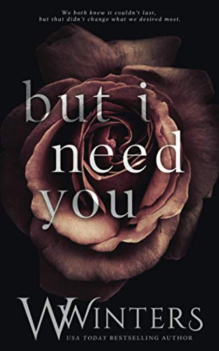 But I Need You book cover