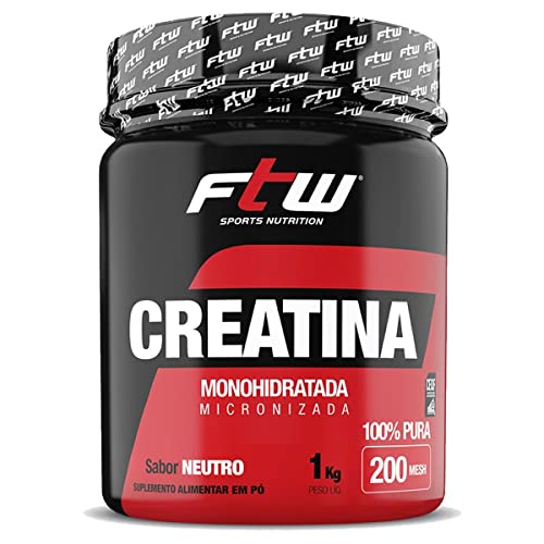 Creatina Monohidratada 100% Pura Pote 1kg - FTW