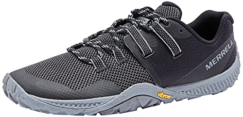 Merrell Men's Trail Glove 6 Sneaker, Black, M 8.5