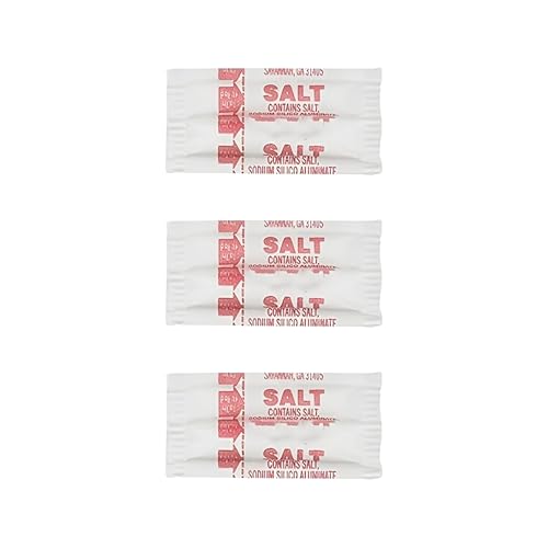 Perfect Stix Iodized Salt Packets - .6 Grams - 1000 Packets (Packaging may vary.)