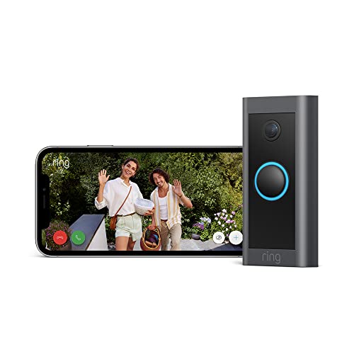 🔥 SELTEN SO GÜNSTIG (-41%) Ring Videotürklingel Kabel (Video Doorbell Wired) | Türklingel mit Kamera, 1080p-HD-Video, festverdrahtet, Nachtsicht | Video-Türsprechanlage für deine Haustür | Funktioniert mit Alexa