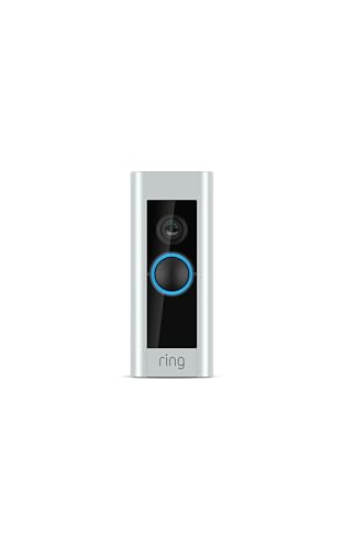 Ring Wired Doorbell Plus - Upgraded, with added security features and a sleek design (existing doorbell wiring required)