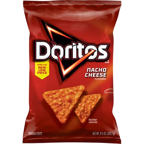 Doritos Tortilla Chips Nacho Cheese Bag, 9.25 Oz