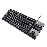 ロジクール K835GPR 赤軸リニアテンキーレスコンパクトメカニカル有線キーボード グラファイト Logicool(ロジクール)
