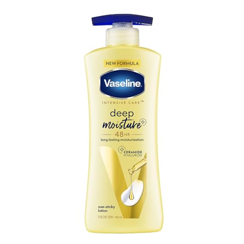 Deep Moisture Body Lotion |For Dry Skin | Cushion Soft Skin| With Ceramides Hyaluron Moisture Fillers 400ml