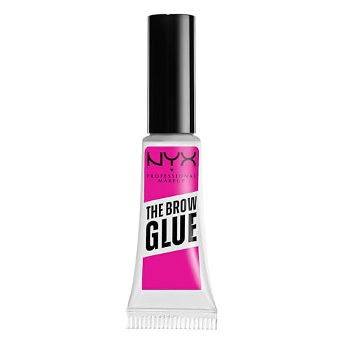 NYX PROFESSIONAL MAKEUP The Brow Glue, Extreme Hold Eyebrow Gel - Clear
