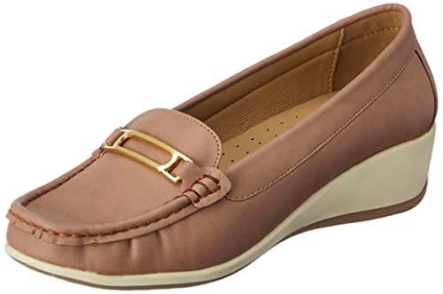 Bata Women's Wedge Heel Loafers