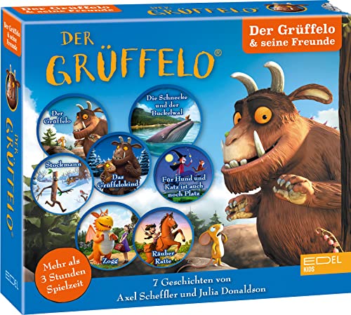 (-15%) Der Grüffelo und seine Freunde - Die Original-Hörspiele zu den Filmen in einer Box