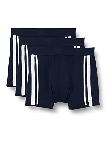 (-25%) Schiesser Herren 95/5 Organic Cotton Boxershort mit Softbund (3er Pack), dunkelblau, S