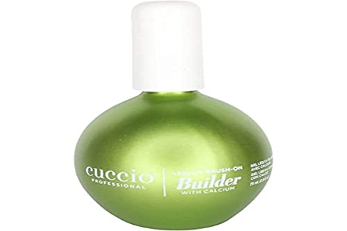 Cuccio Pro LED-UV Brush-On Builder Gel with Calcium for Women - 2.5 oz Nail Polish (Pack of 1)