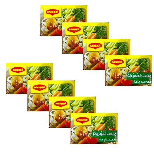 Vegetable Stock Cubes, 0.63 ℮ 18 g, 8 Pack