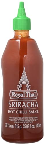 🔥 SELTEN SO GÜNSTIG (-58%) Royal Thai Sriracha Hot Chilli Sauce – Scharfe Chilisauce, 740 ml