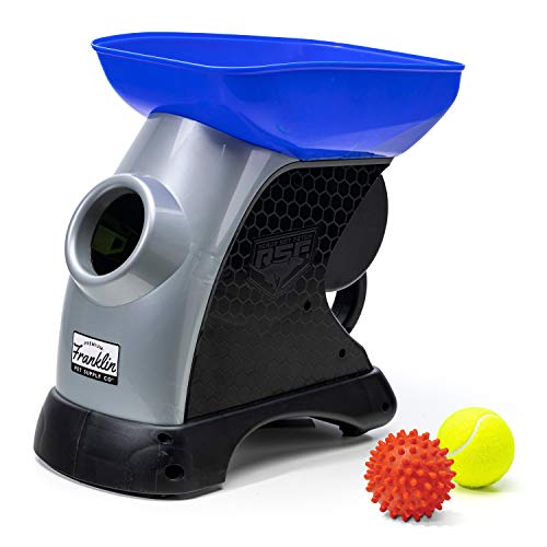 Franklin Pet Supply Co. Ready Set Fetch Automatic Tennis Ball Launcher Best Versatility