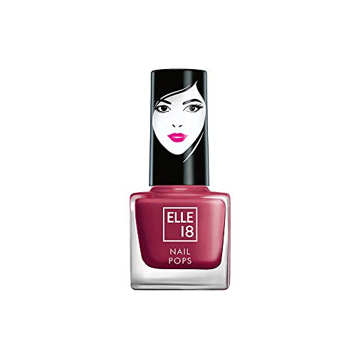Elle 18 Nail Pops Nail Color 164, Matte & Glossy Finish, 5Ml Elle 18 Nail Pops Nail Color 164, Matte & Glossy Finish, 5Ml