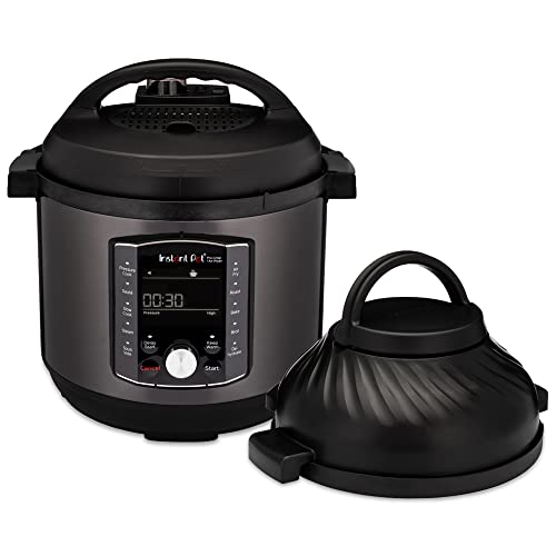 Instant Pot Pro Crisp 11-in-1 Air Fryer and Electric Pressure Cooker Combo with Multicooker Lids that Air Fries, Steams,