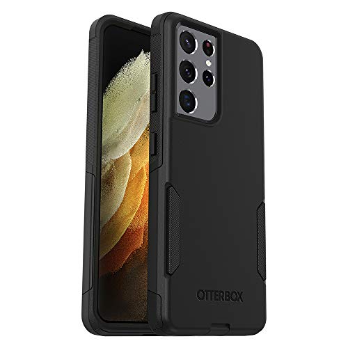 OtterBox Commuter Series Case for Galaxy S21 Ultra 5G (ONLY - Does NOT FIT Non-Plus or Plus Sizes) - Black