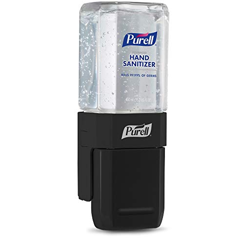PURELL ES1 Hand Sanitizer Dispenser Starter Kit, Push-Style Dispenser with PURELL Advanced Hand Sanitizer Gel, 450 mL Refill (Pack of 1) - 4424-D6