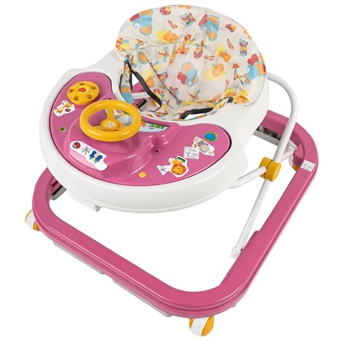 Styll Baby Andador Infantil Sonoro Softway Rosa