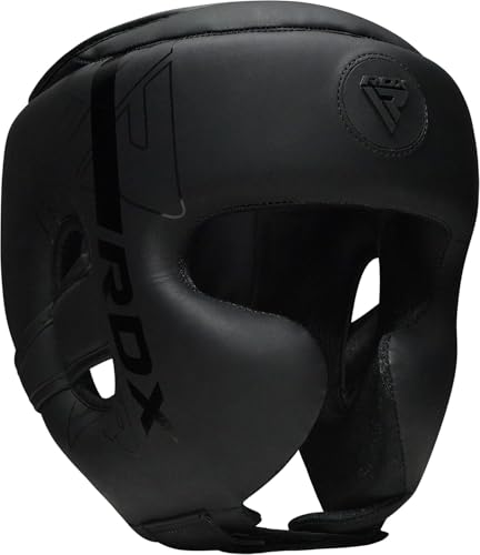 RDX Boxing Headgear, MMA Training, Adjustable Padded Kara,Muay Thai Headgear, Kickboxing, Sparring, Martial Arts, Karate, Taekwondo Helmet