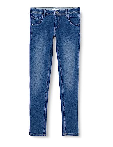 (-26%) NAME IT Jungen Nkmsilas Dnmtax 2467 Pant Noos Jeans, Medium Blue Denim, 164 EU