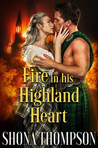 Fire in His Highland Heart book cover