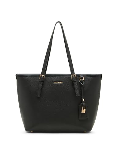 Anne Klein womens Carry All tote, Black, One Size US