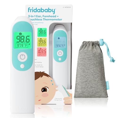 Frida Baby 3-in-1 Infrared Thermometer Ear Forehead Touchless