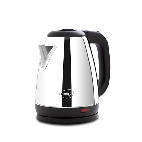 Pigeon by Stovektraft Hot Stainless Steel Electric Kettle, 1.8 Litre, with 1300 Watt, boiler for Water, milk, tea, coffee, instant noodles, soup etc (