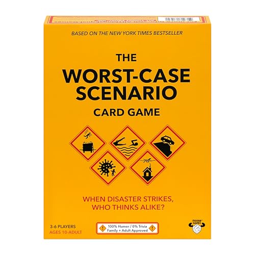 The Worst-CASE Scenario Card Game - All New Family/Party Game | 0% Trivia, 100% Humorous Fun