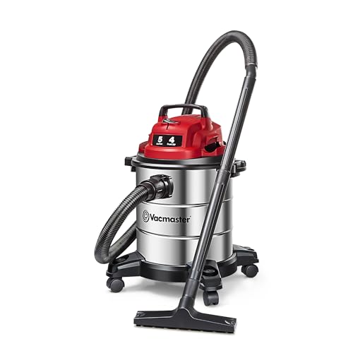Vacmaster Stainless 5-Gallon Wet/Dry Vac