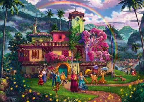 🔥 STARKER PREIS (-30%) Schmidt 58051 Thomas Kinkade Disney Encanto Puzzle, 1000 Teile