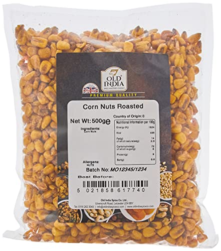 Old India Corn Nuts Roasted 500g